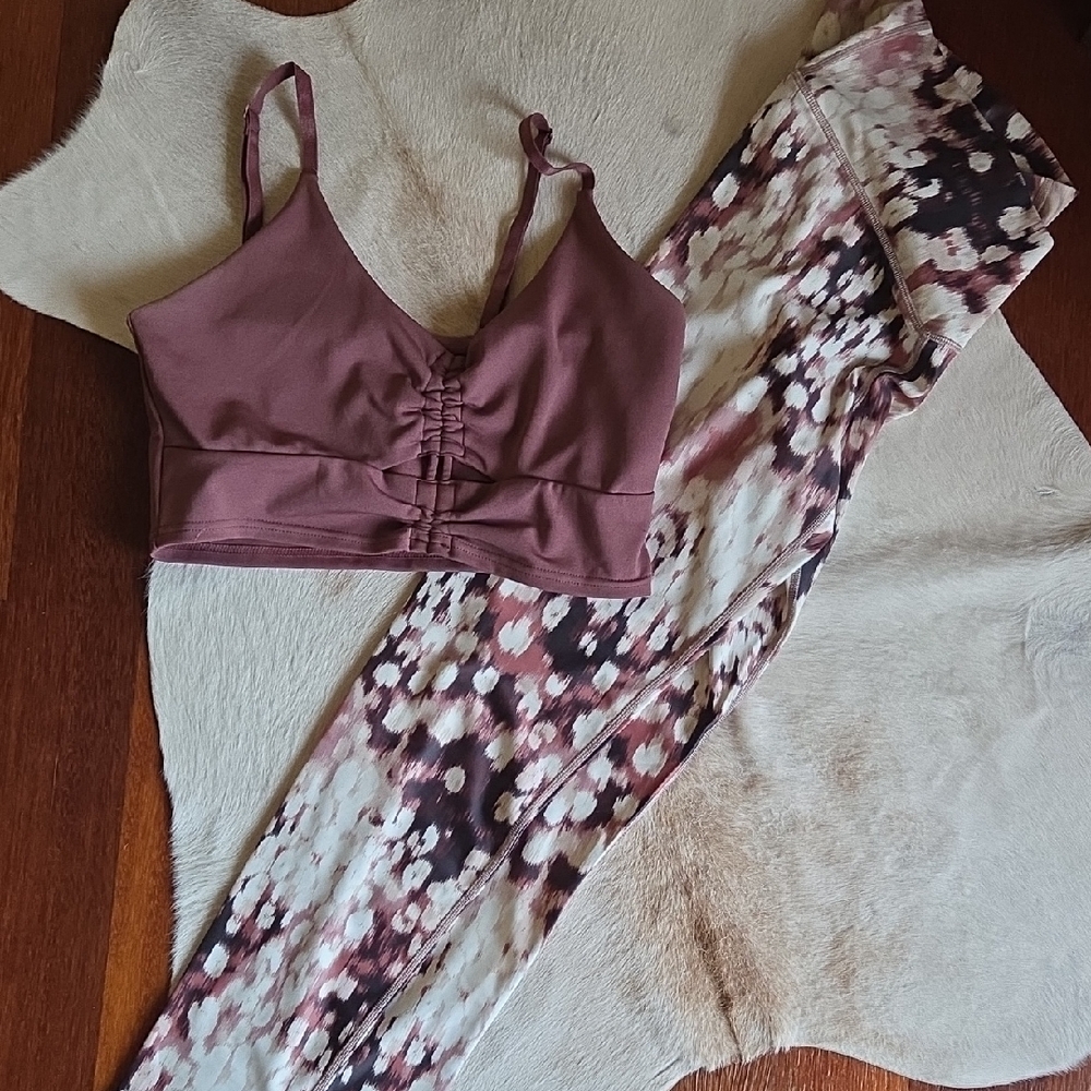 Mauve Cutout Bralette M